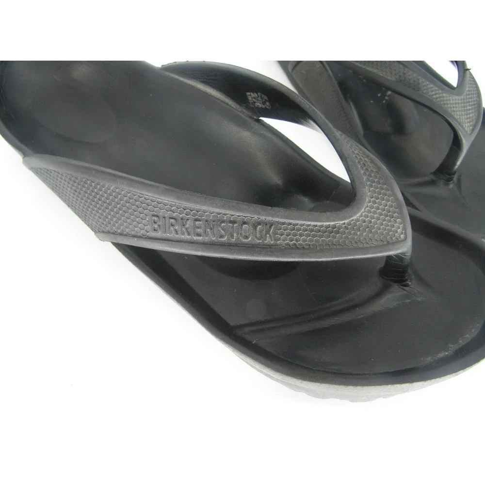 Birkenstock Honolulu Flip Flop Womens 11 Black EVA Waterproof Beach Outdoor Pool